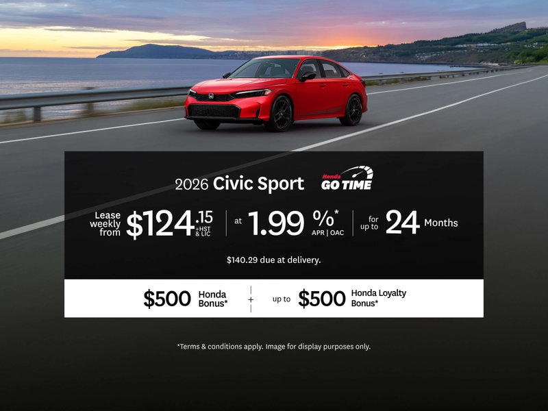 Civic Lease Offer at Goderich Honda