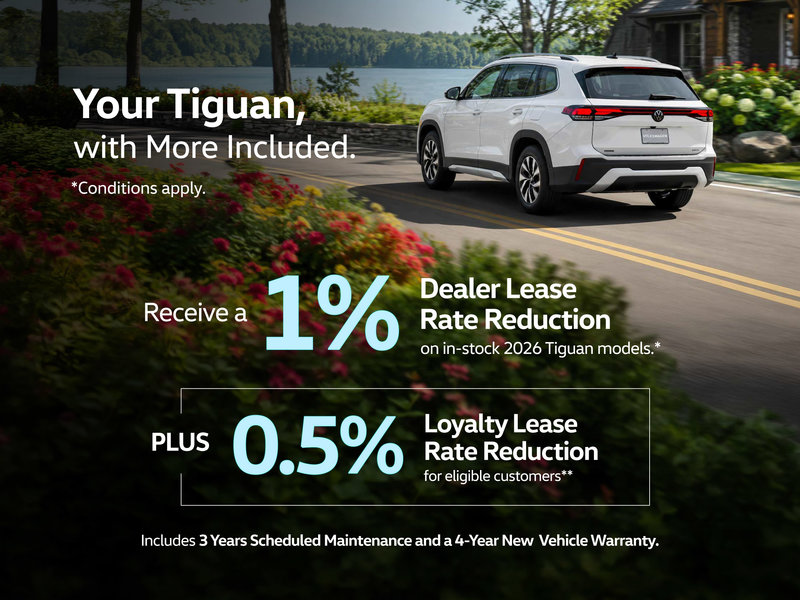 2026 VW Tiguan Offers