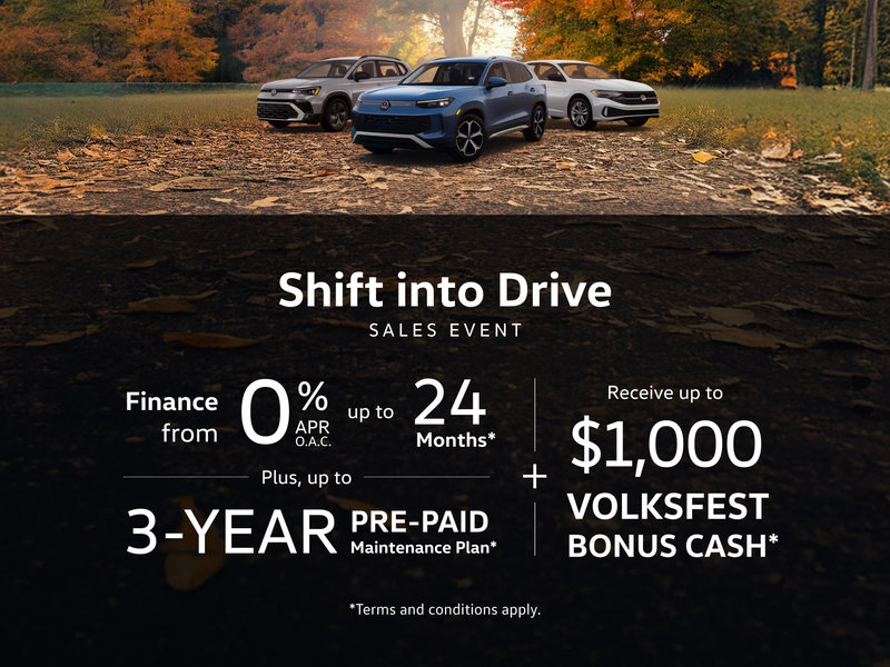 Shift Into Drive Sales Event
