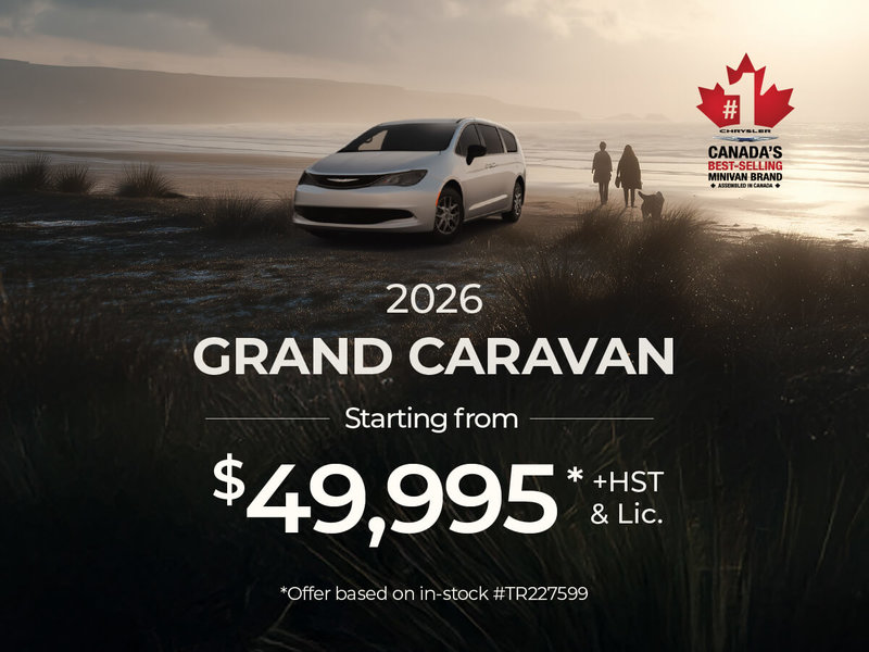 2026 Chrysler Grand Caravan Offer