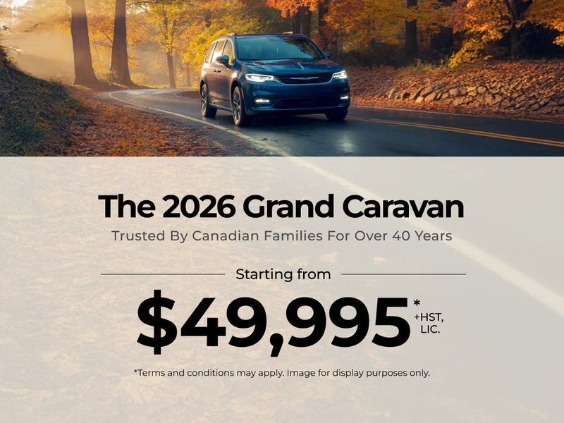 2026 Chrysler Grand Caravan Offer