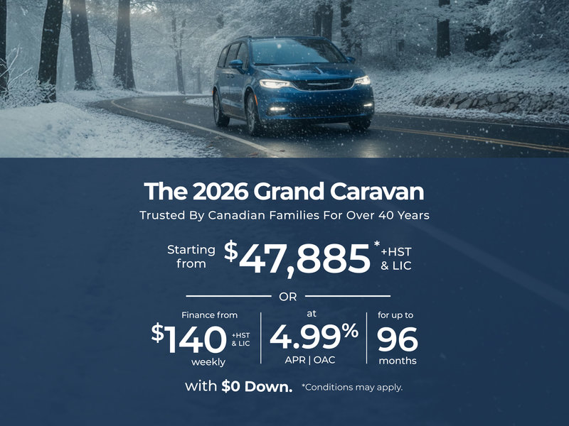 2026 Chrysler Grand Caravan Offer