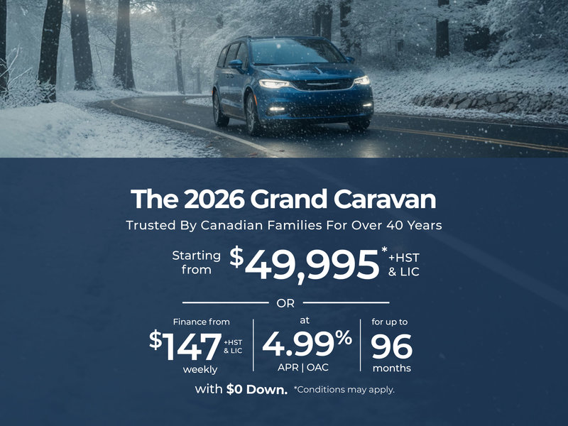 2026 Chrysler Grand Caravan Offer
