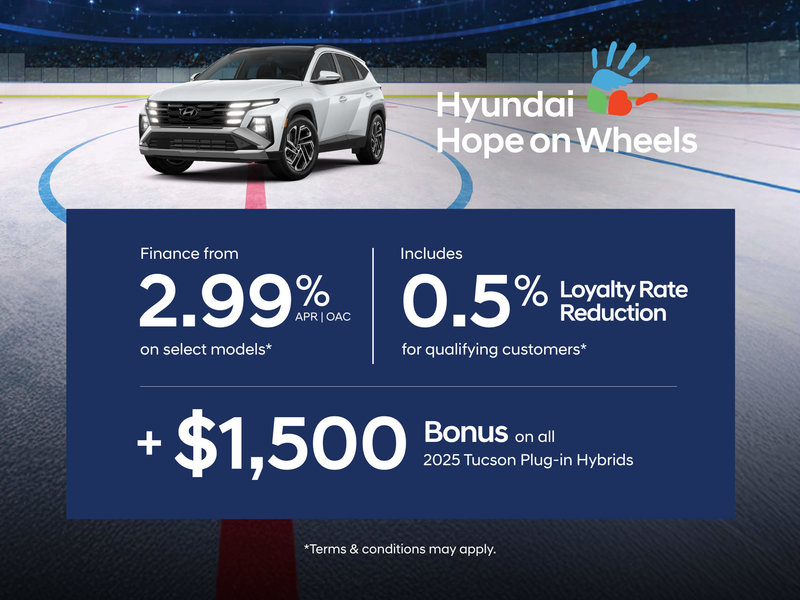 Hyundai Hope On Wheels Sales Event