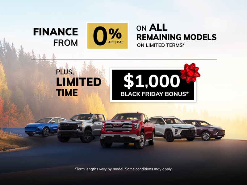 0% Financing on 2025 & 2026 Models