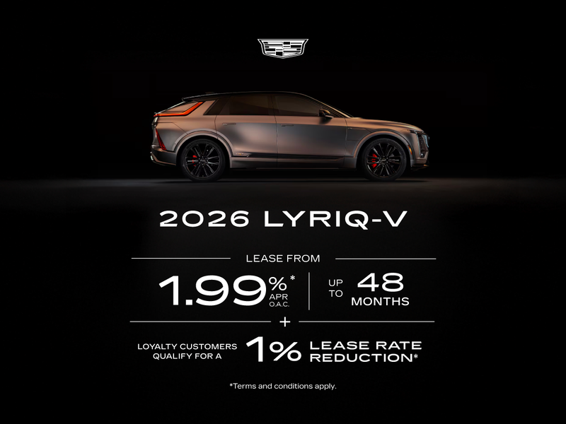 2026 Cadillac Lyriq V - Lease Offer