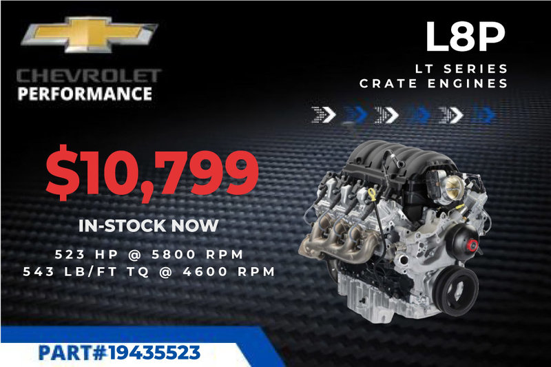 Chevrolet Performance L8P Crate Engine