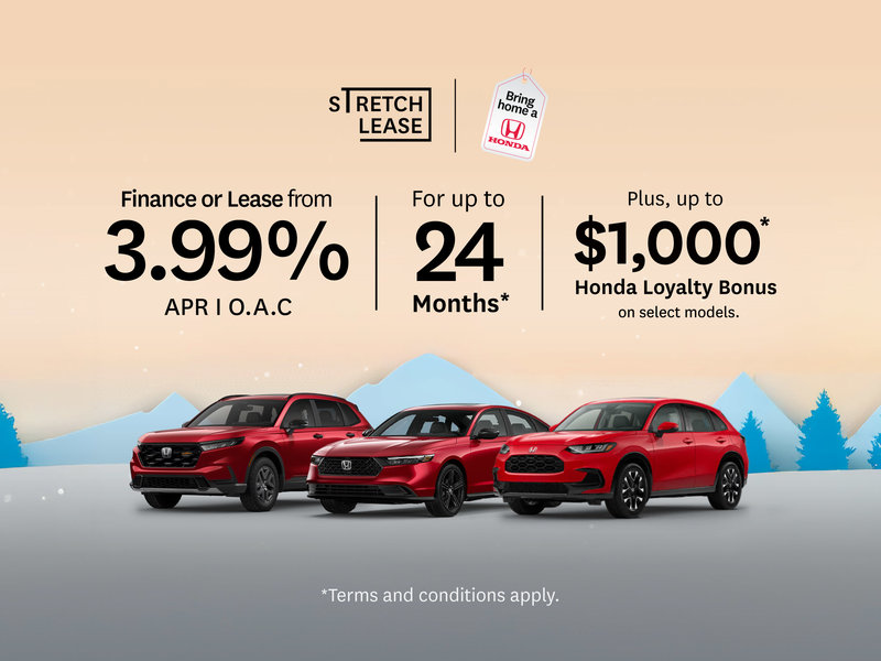 Bring Home A Honda - Lease and Finance Offer