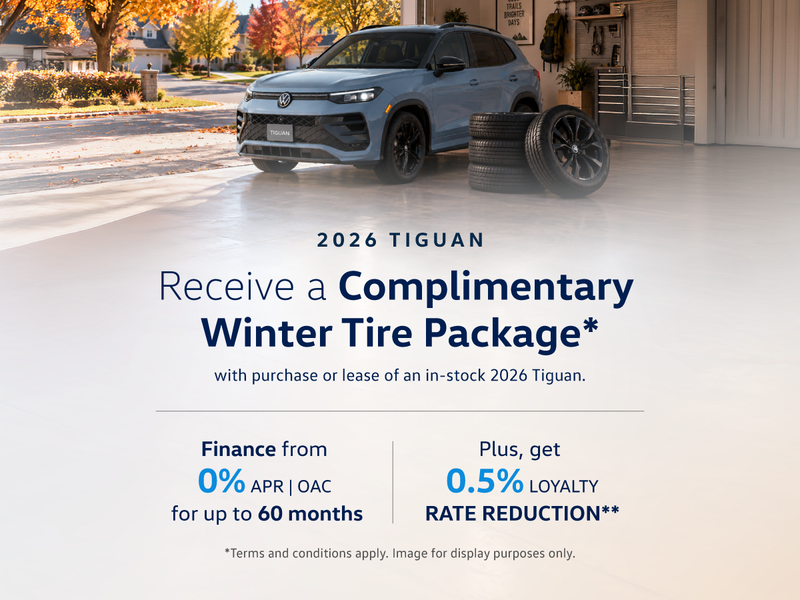 2026 VW Tiguan Offer