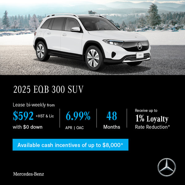 2025 EQB 300 4MATIC SUV - Lease and Finance Offers