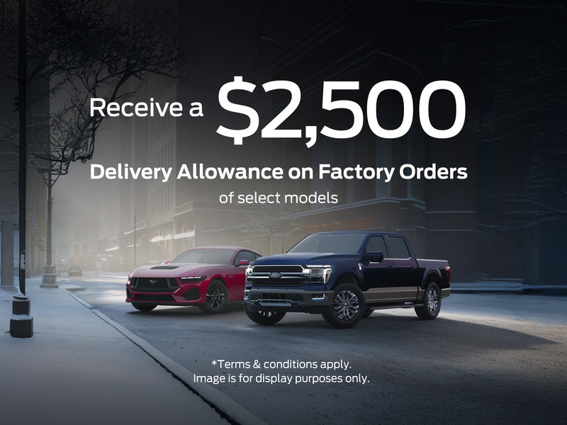 Ford Factory Order Bonus Event
