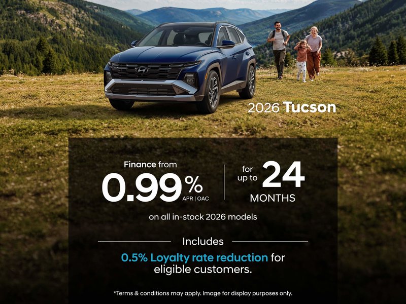2026 Hyundai Tucson Special Offer