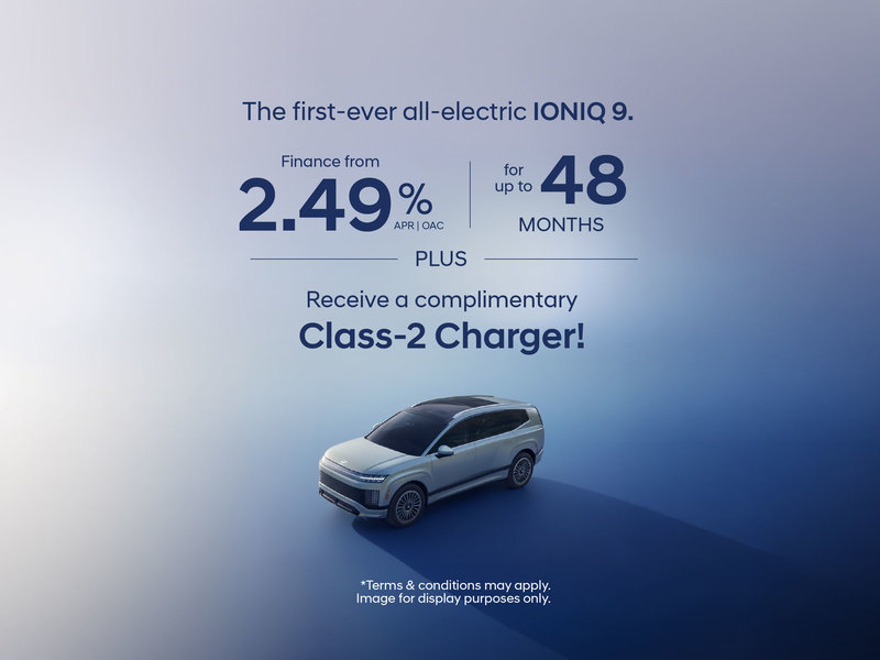 2026 Hyundai IONIQ 9 Finance Offer