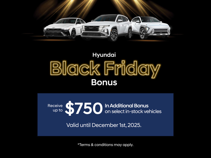 Hyundai Black Friday Bonus