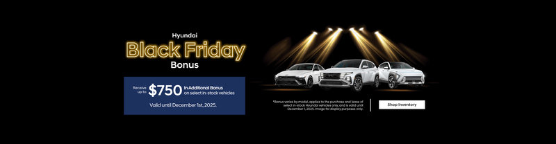 Hyundai Black Friday Bonus