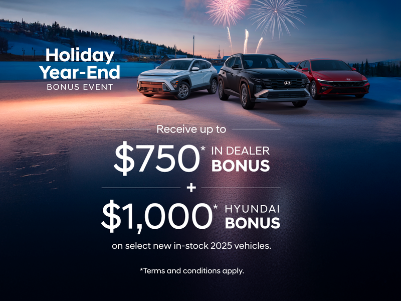 Holiday Year End Bonus Event