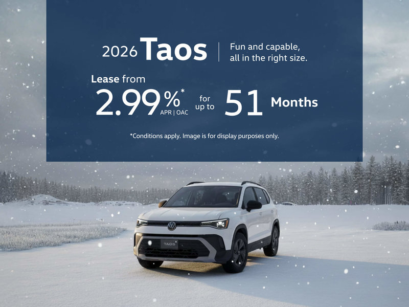 2026 Volkswagen Taos Lease and Finance Offers