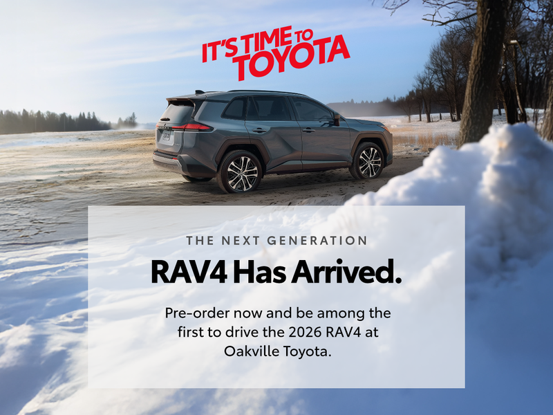 Pre-order the All-New 2026 Toyota RAV4