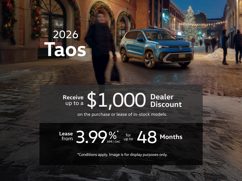 2026 Volkswagen Taos Lease and Finance Offers