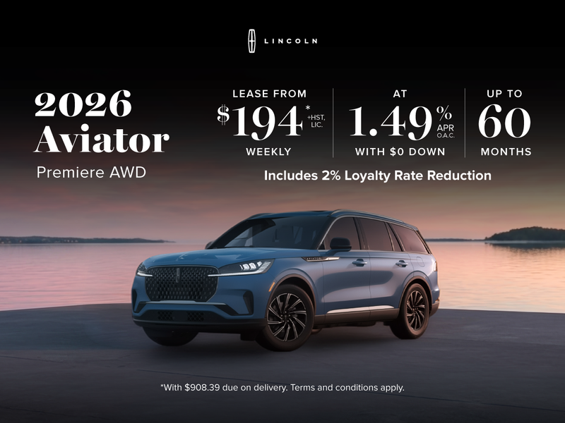 2026 Lincoln Aviator - Special Offer