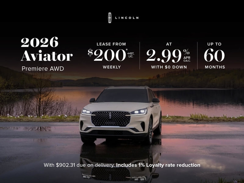 2026 Lincoln Aviator - Special Offer