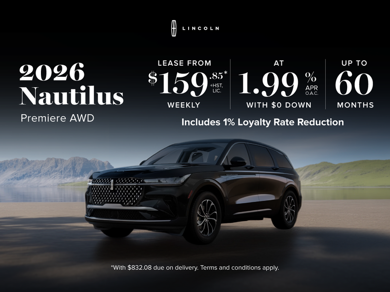 2026 Lincoln  Nautilus - Special Offer