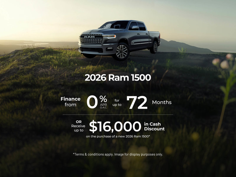 2026 Ram 1500 Offer