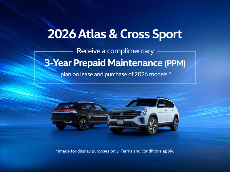 2026 VW Atlas & Cross Sport Offer
