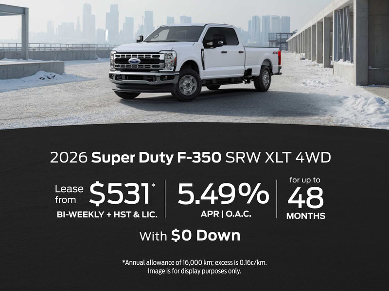 2026 Ford Super Duty Special Offer