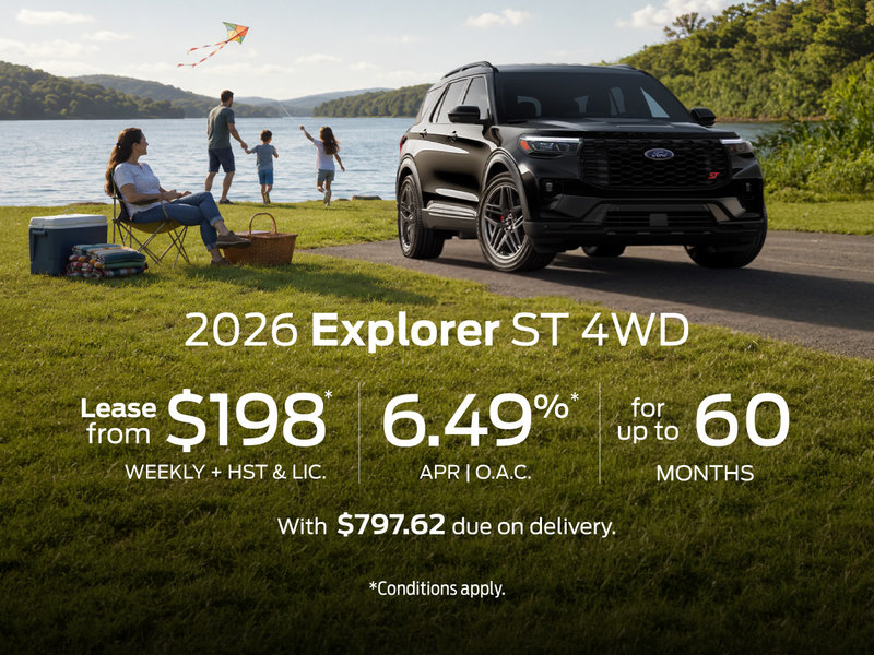 2026 Ford Explorer Special Offer