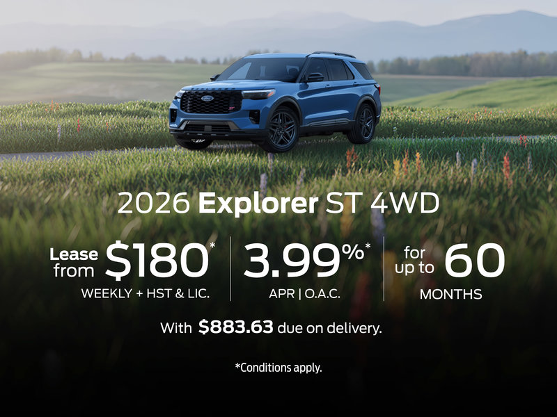 2026 Ford Explorer Special Offer