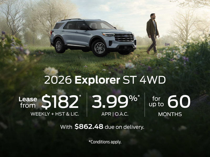 2026 Ford Explorer Special Offer