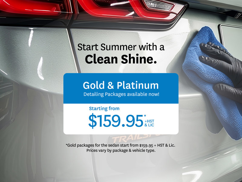 Gold & Platinum Detailing Packages at Orangeville Honda