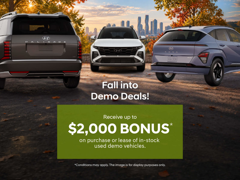 Demo Event - Up to $2,000 Bonus!