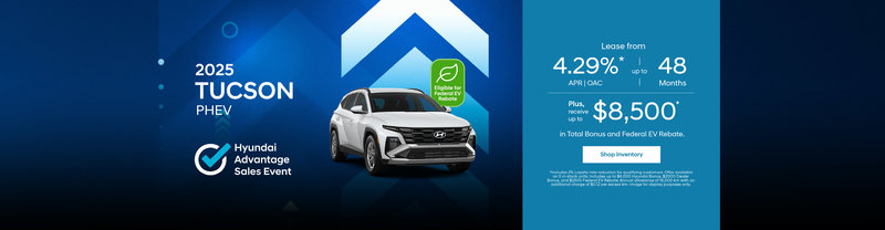 2025 Tucson PHEV Special Offer