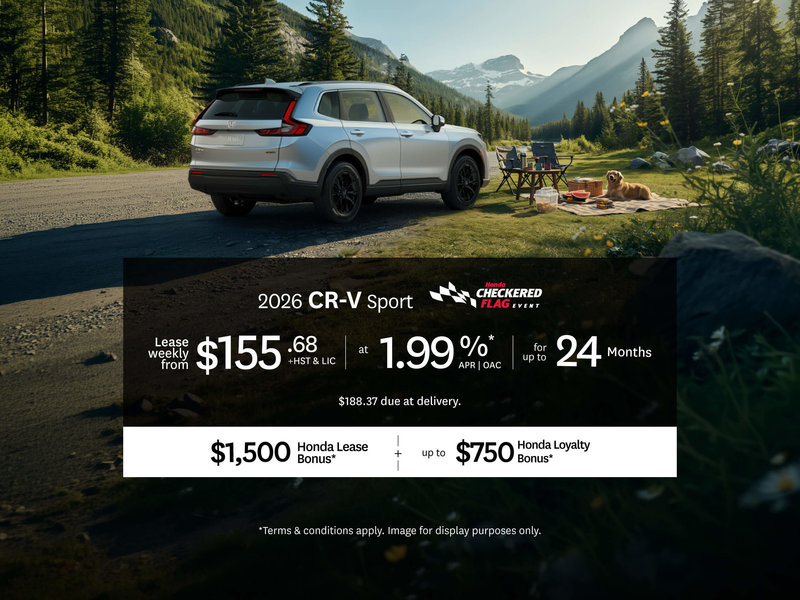CR-V Lease Offer at Orangeville