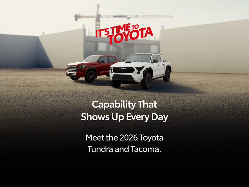 2026 Toyota Tundra and Tacoma Are Here