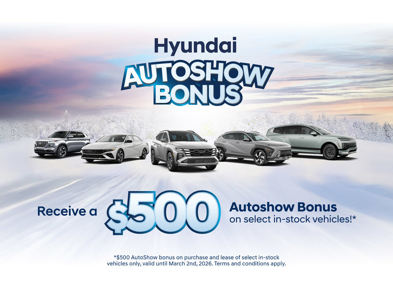 Hyundai AutoShow Bonus