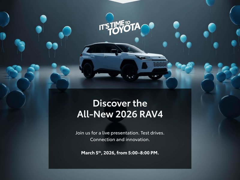 2026 RAV4 In-Store Event