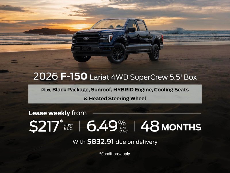 2026 Ford F-150 Lariat - Special Offer