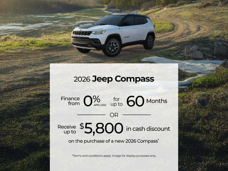 2026 Jeep Compass Offer