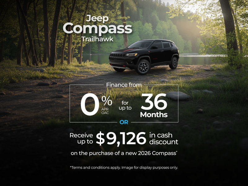 2026 Jeep Compass Offer