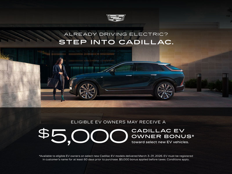 Cadillac EV Owner Bonus