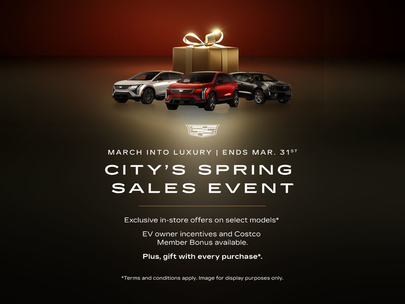 March Into Luxury with Cadillac