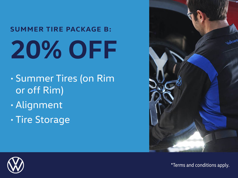 Volkswagen Summer Tire Package B