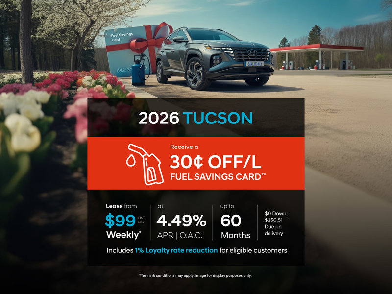 2026 Tucson Lease Offer