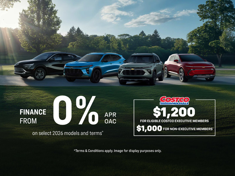 GM SUV Costco Bonus