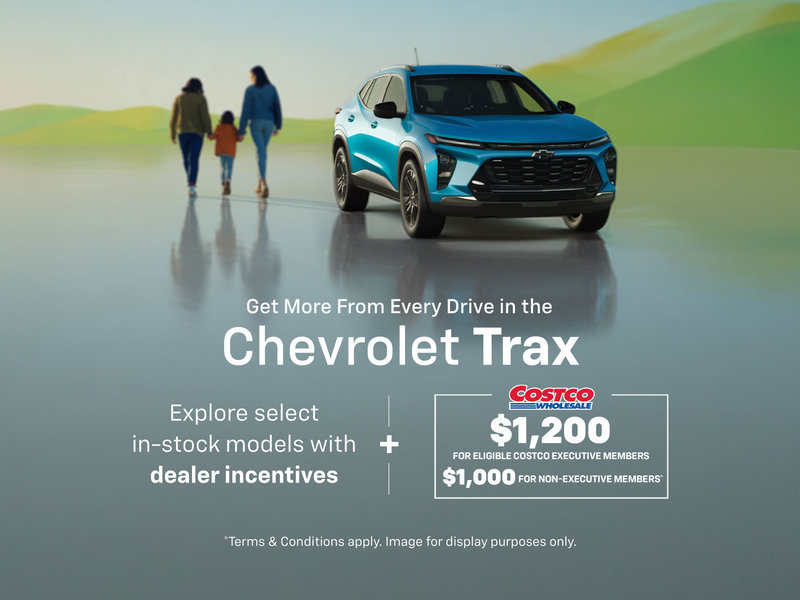 Chevrolet Trax Dealer Incentives