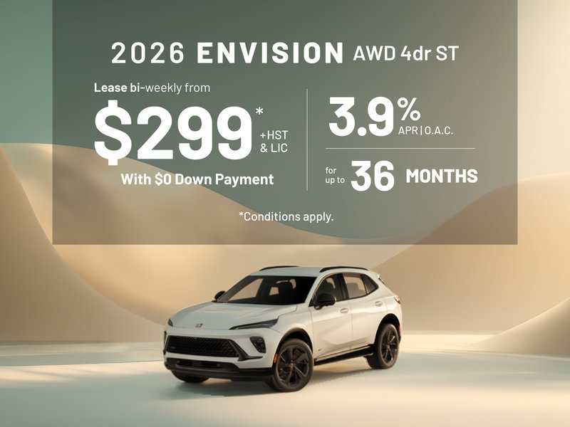 Buick Envision ST Lease Offer