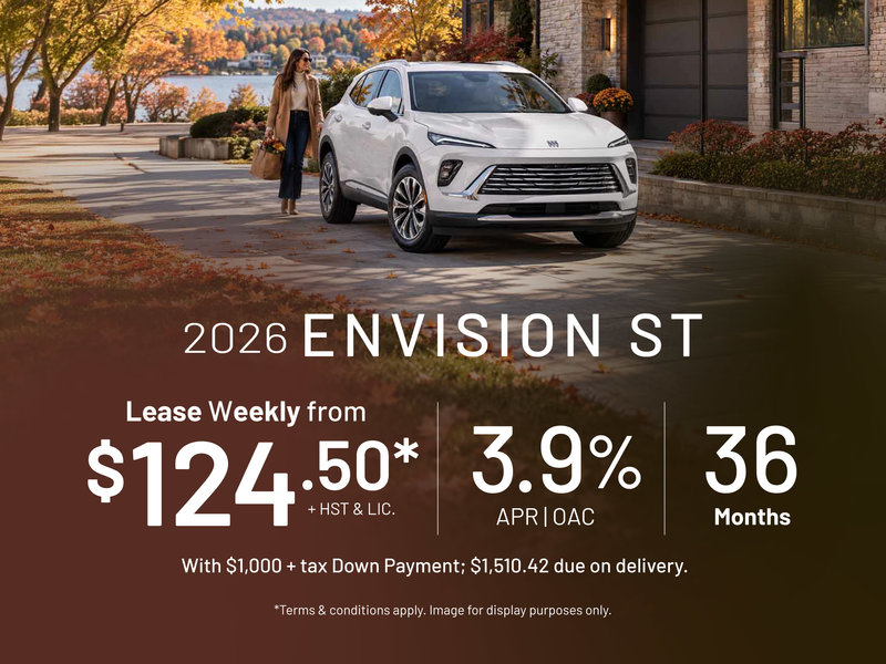 Buick Envision ST Lease Offer